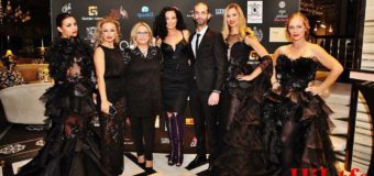 Топ моделът Цеци Красимирова дойде за партито на CF TV