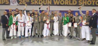 4 ЗЛАТНИ МЕДАЛА ЗА БЪЛГАРИЯ НА СВЕТОВНОТО ПЪРВЕНСТВО ПО ШОТОКАН КАРАТЕ-ДО В МОЛДОВА