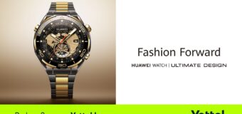 Yettel предлага абсолютния смарт шедьовър  HUAWEI WATCH ULTIMATE DESIGN с 18-каратово злато