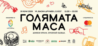 Градските дворове са акцент в следващото издание на ГОЛЯМАТА МАСА на малката улица “Васил Друмев”